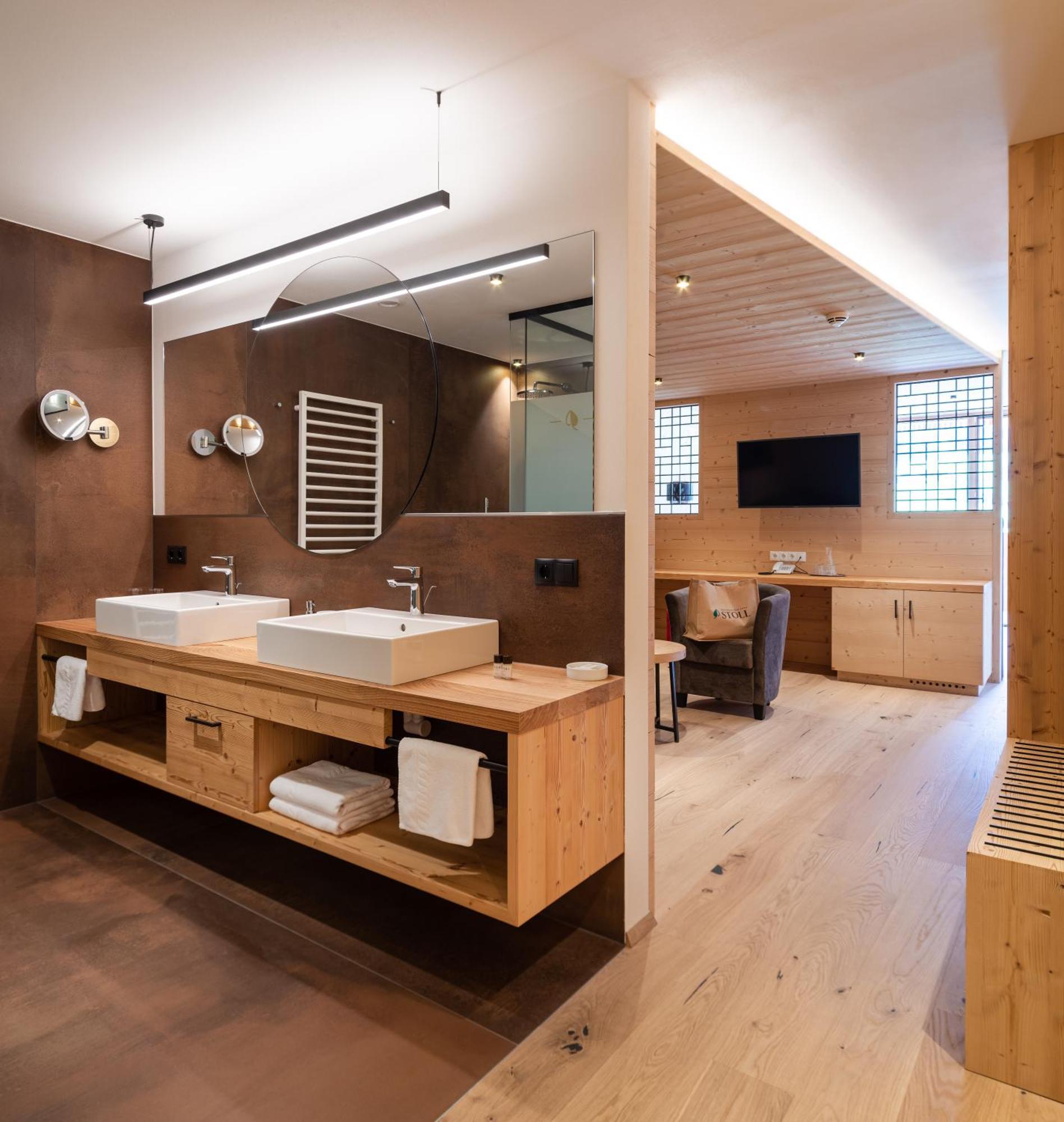 Alpine Nature Hotel Stoll Planca di Sopra ภายนอก รูปภาพ