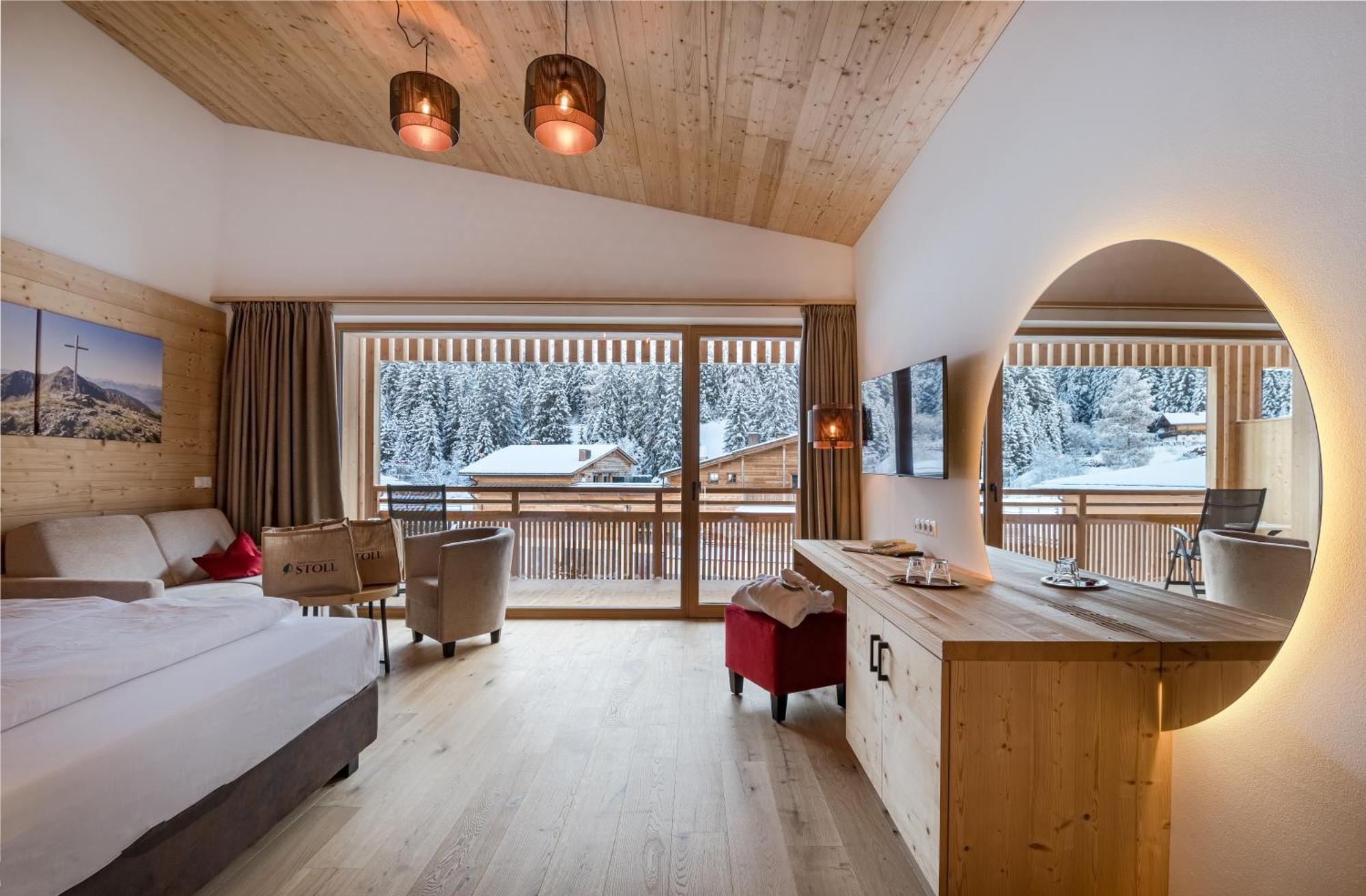 Alpine Nature Hotel Stoll Planca di Sopra ภายนอก รูปภาพ